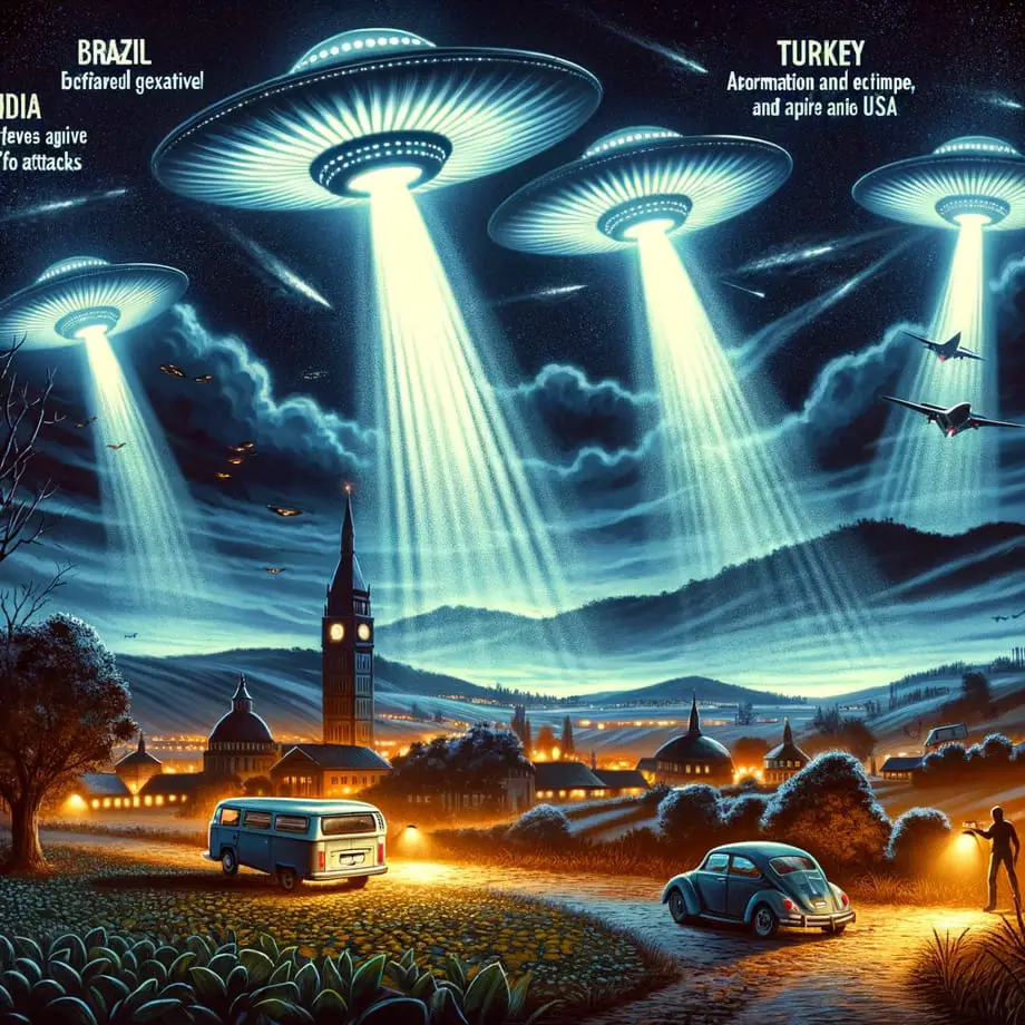 UFO attacks: information and 4 examples in Brazil, India, Turkey and the USA
